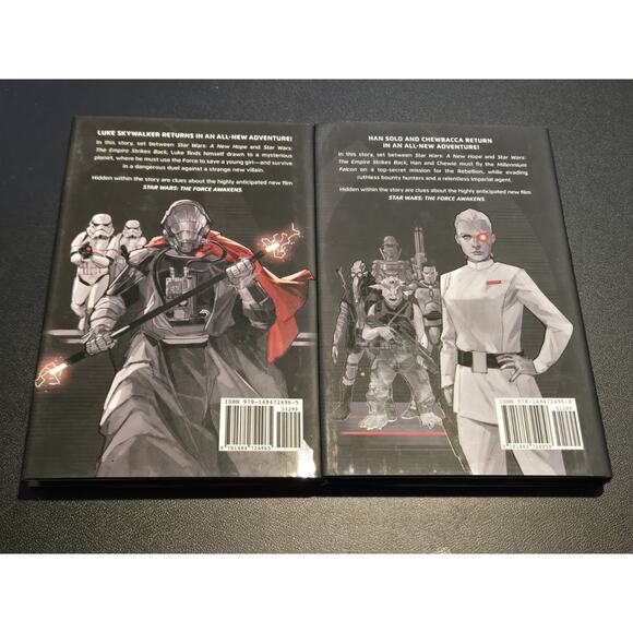 Star Wars Hardcover Books Lot of 2: Weapon of a Jedi & Smuggler’s Run - Picture 2 of 4